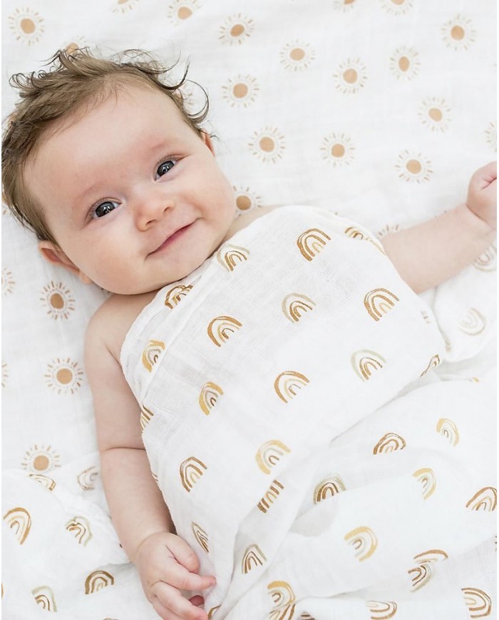 Baby Swaddle Coperta Involucro Neonato e Neonato, 0-3 mesi, 100% Cotone  Organico Traspirante, Set 3 : : Prima infanzia
